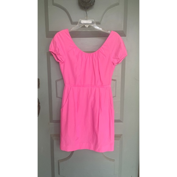 J. Crew Dresses & Skirts - NEW J.Crew Bright Pink Silk Dress